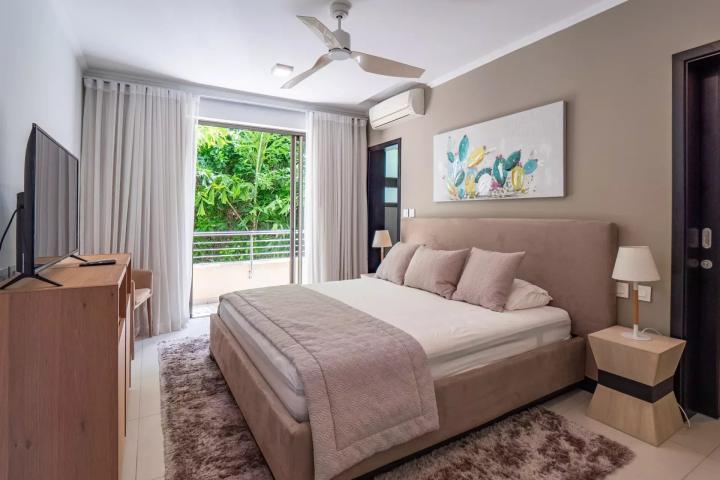 Appartement meublé 3 chambres avec terrasse à l’île Maurice proche golf et plage à vendre à Tamarin