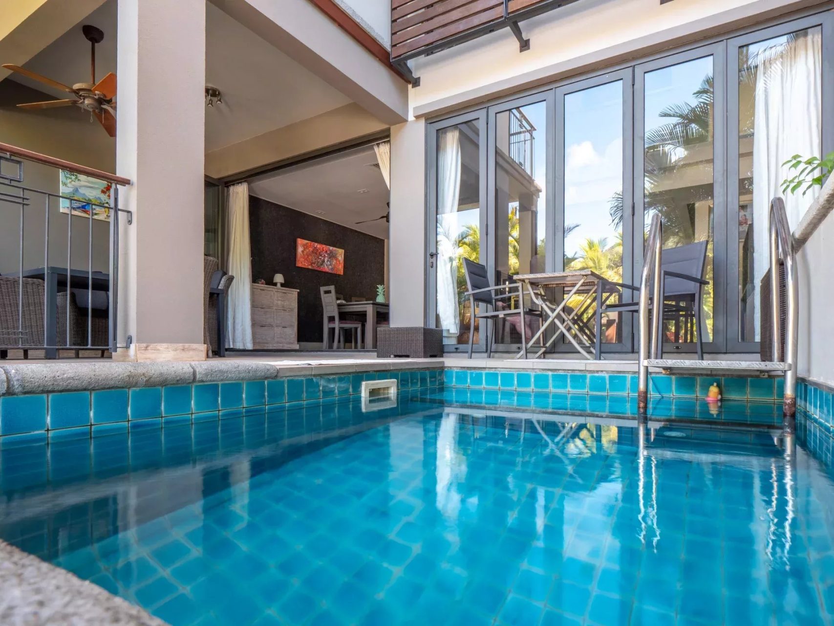 Duplex 3 chambres avec ponton privé à La Balise Marina à vendre à Rivière Noire