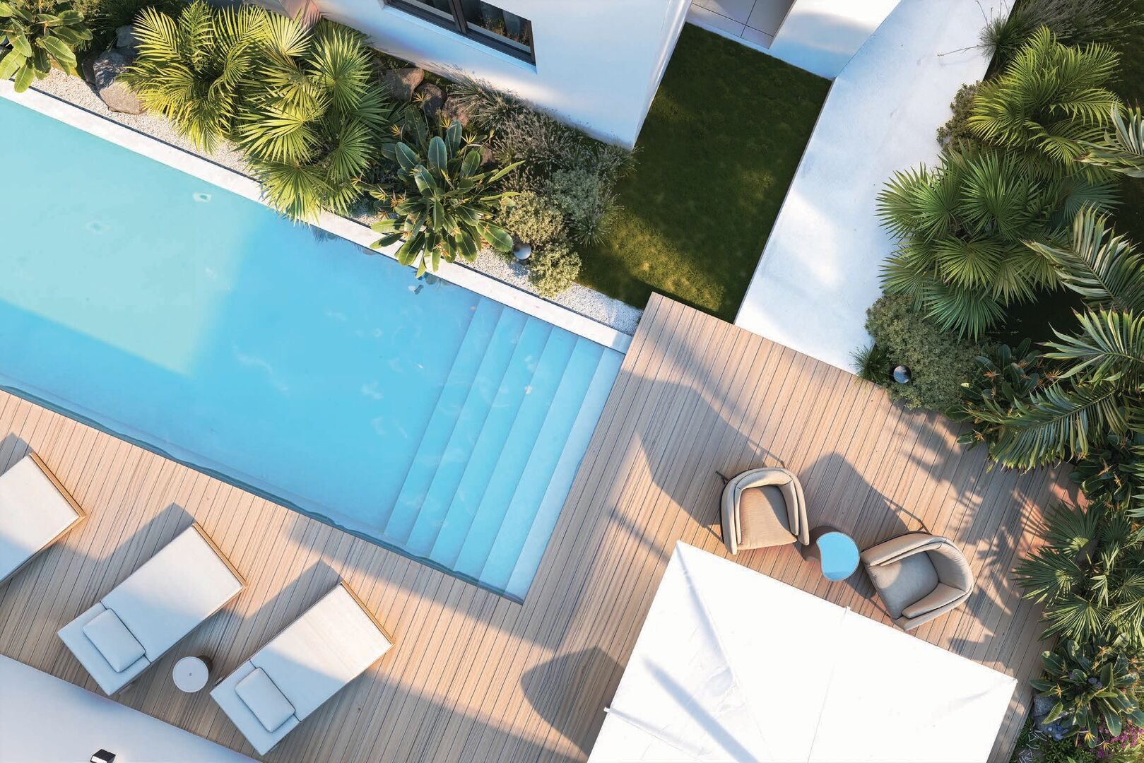 Appartement rez de chaussée avec piscine commune à vendre à Tamarin