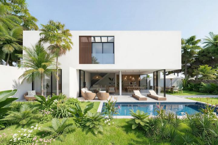 Contemporary villa in Rivière Noire in the heart of nature