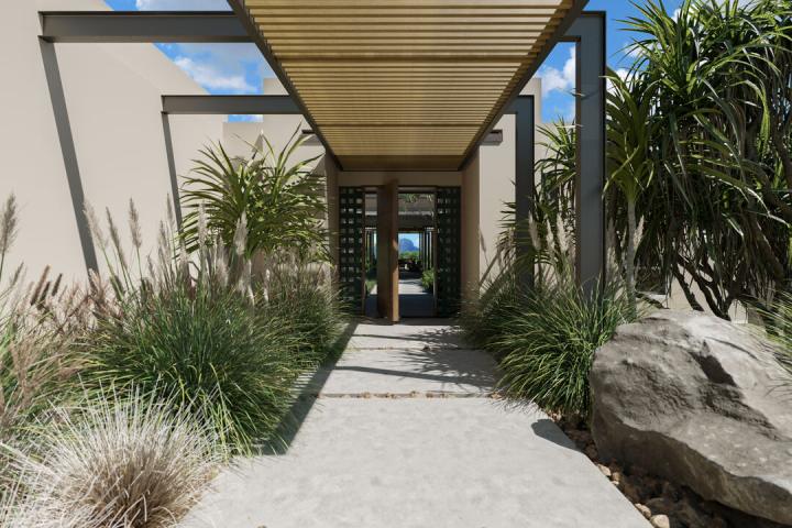 Villa éco-responsable 3 chambres à Tamarin face au golf à vendre
