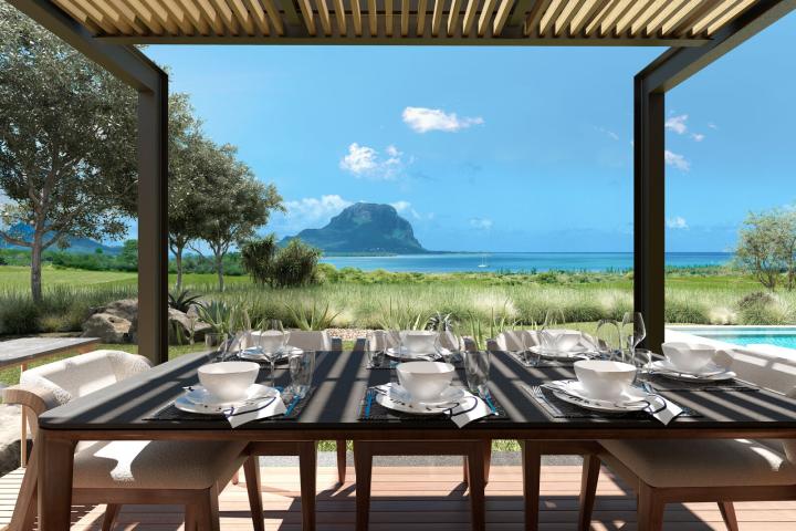 Villa éco-responsable 3 chambres à Tamarin face au golf à vendre