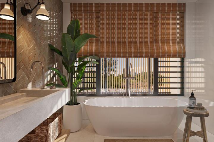Villa pieds dans l’eau 4 suites face au Morne à vendre à Flic en Flac