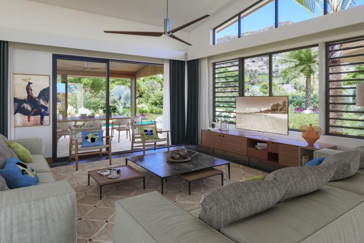 Villa à vendre à Rivière Noire avec 5 chambres et piscine privée sur 1 500 m²
