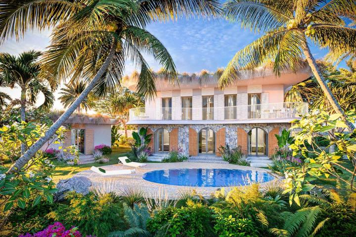 Villa bioclimatique 3 chambres avec piscine à vendre à Baie du Cap