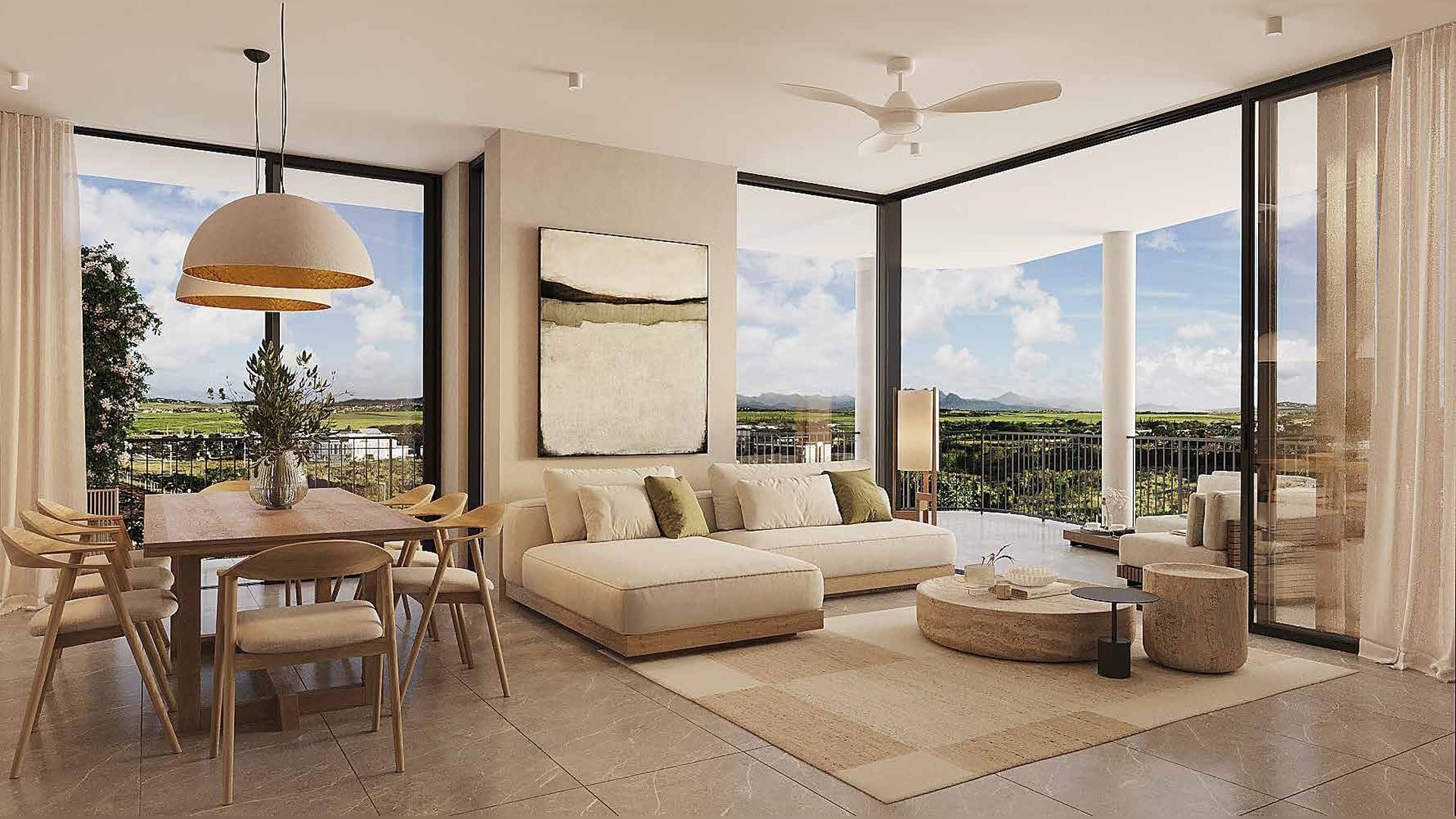 Appartement neuf 3 chambres à vendre à Mont Choisy Golf & Beach Estate