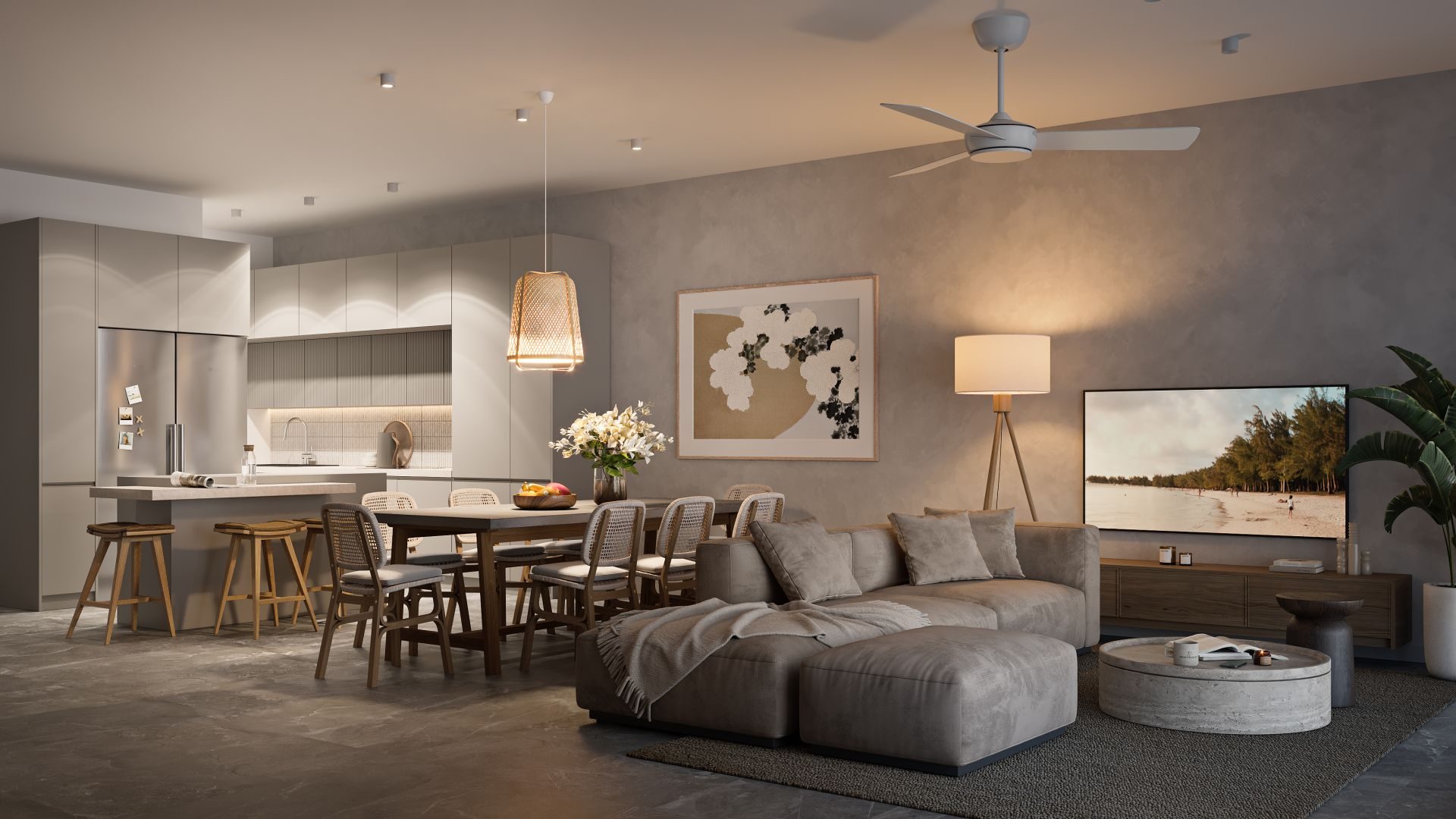 Appartement neuf 3 chambres à vendre à Mont Choisy Golf & Beach Estate