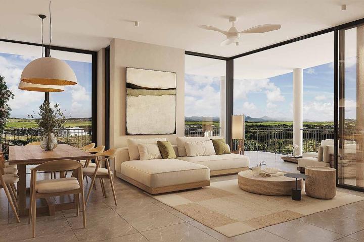 Новая 3-комнатная квартира на продажу в Mont Choisy Golf & Beach Estate