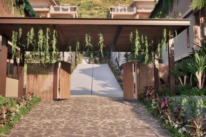 Triplex 3 chambres à vendre à Tamarin avec vue océan et jardins privatifs