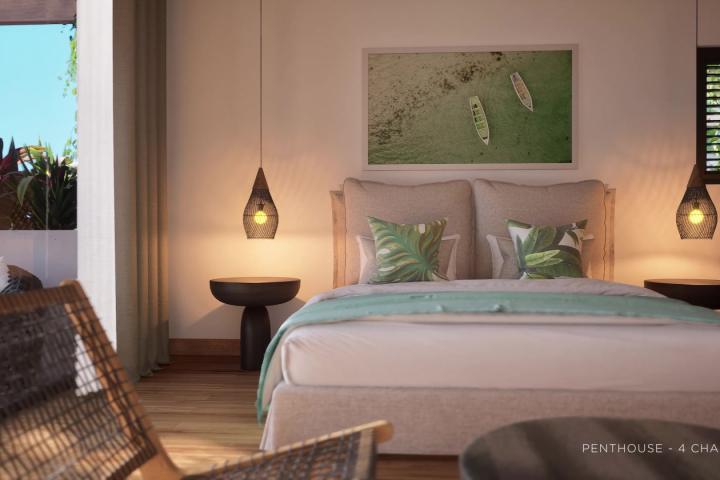 Penthouse 4 suites à vendre à Tamarin avec piscine et vue sur le lagon