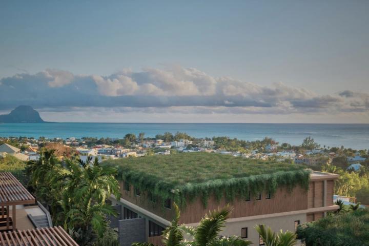 Penthouse 4 suites à vendre à Tamarin avec piscine et vue sur le lagon