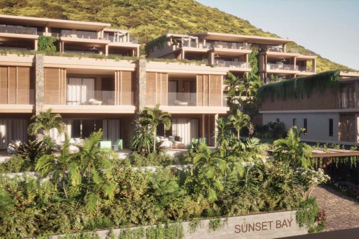 Penthouse 4 suites à vendre à Tamarin avec piscine et vue sur le lagon