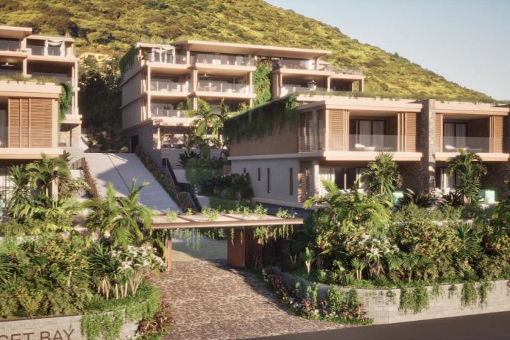 Penthouse 4 suites à vendre à Tamarin avec piscine et vue sur le lagon