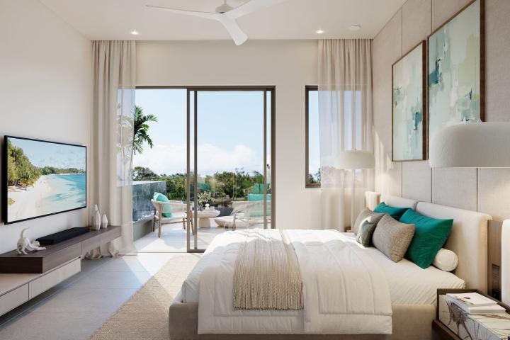 Penthouse 3 chambres avec rendement locatif à vendre à Belle Mare