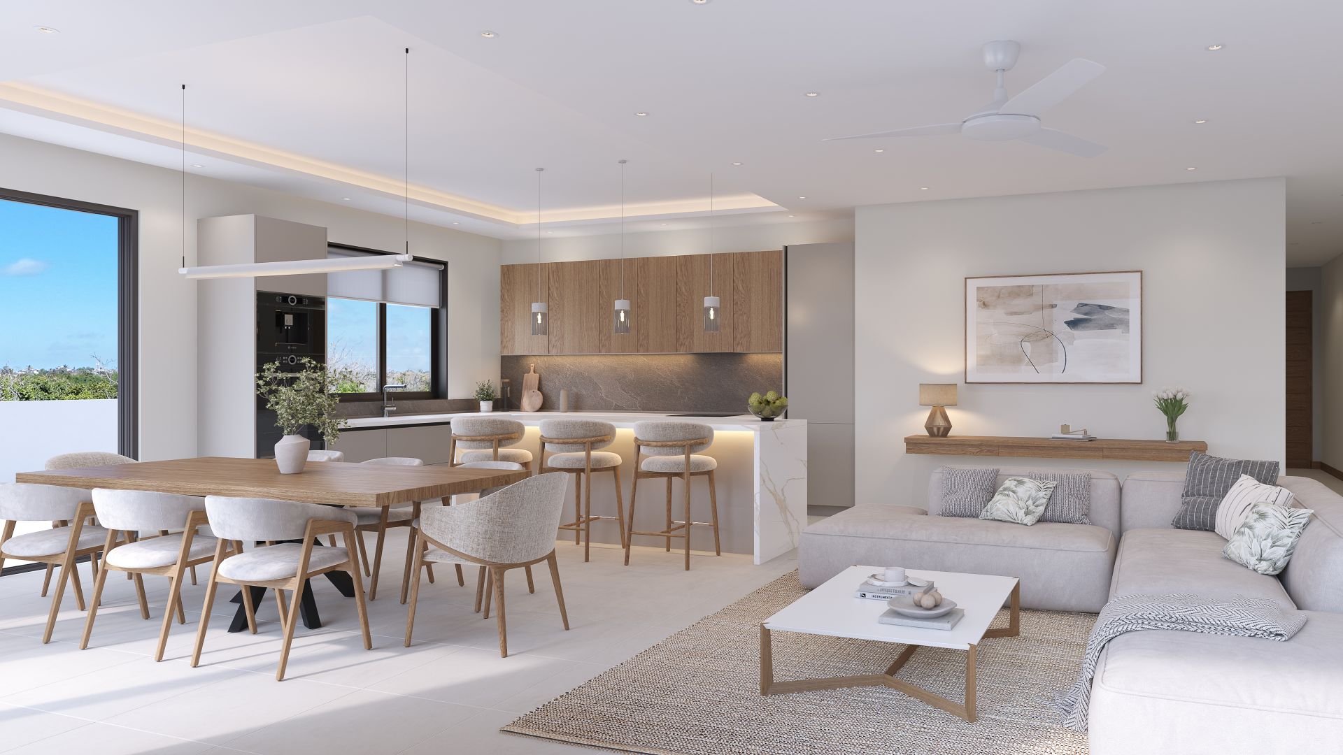Villa Garden 4 chambres à Calodyne avec piscine privée