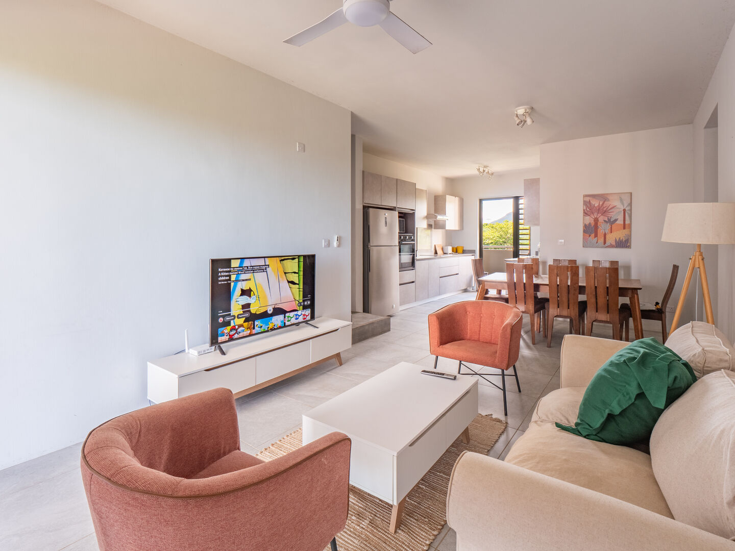 Appartement meublé à louer à Flic en Flac avec rooftop