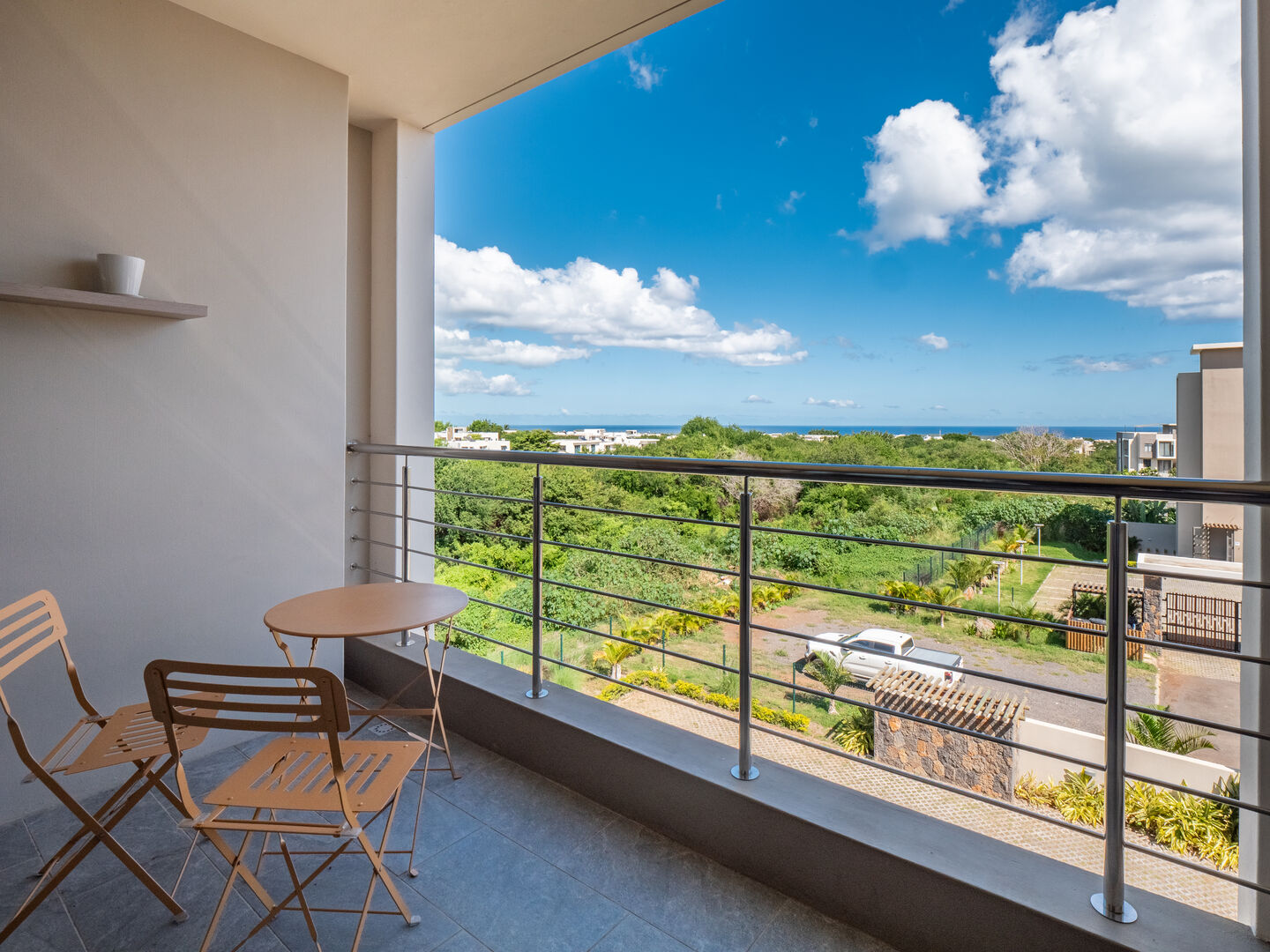 Appartement meublé à louer à Flic en Flac avec rooftop