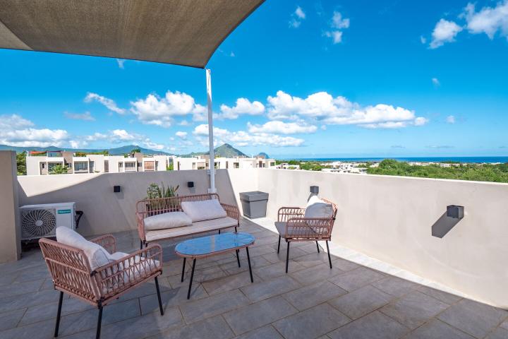 Меблированный апартамент в аренду в Flic en Flac с rooftop