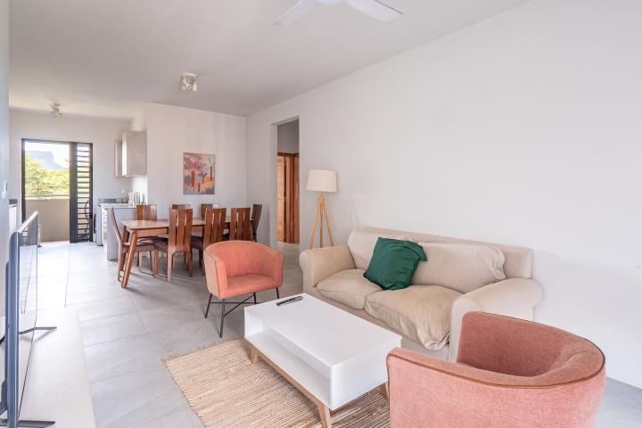 Furnished apartment to rent in Flic en Flac with rooftop