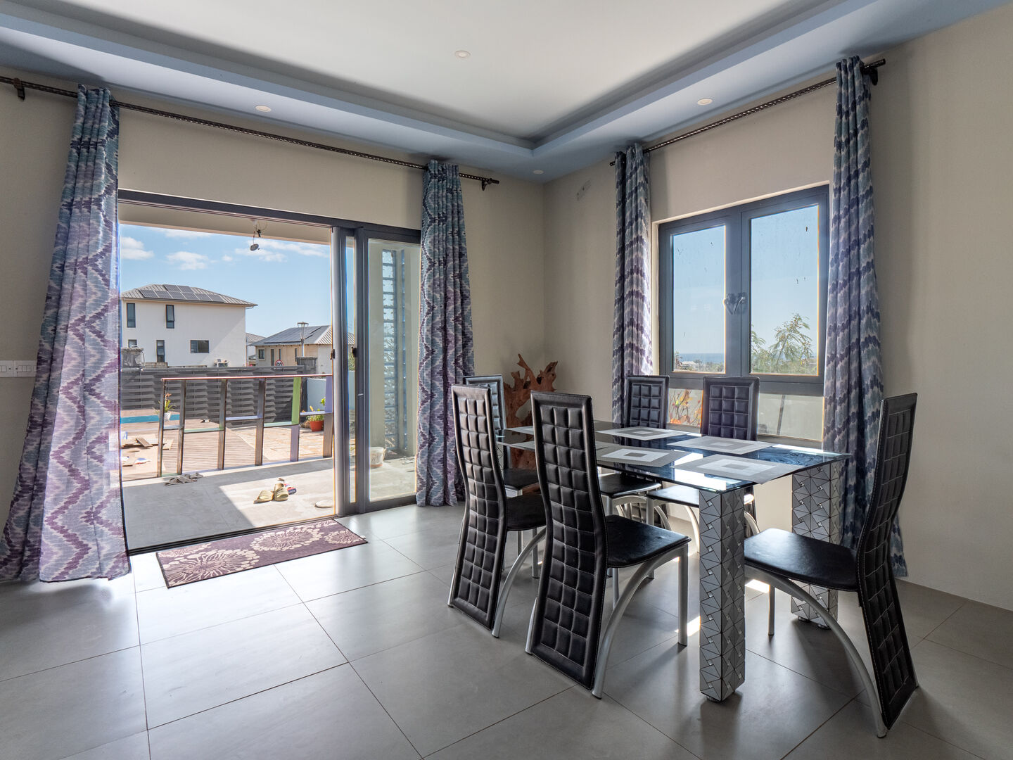 Villa familiale avec piscine et vue mer à louer à Flic en Flac