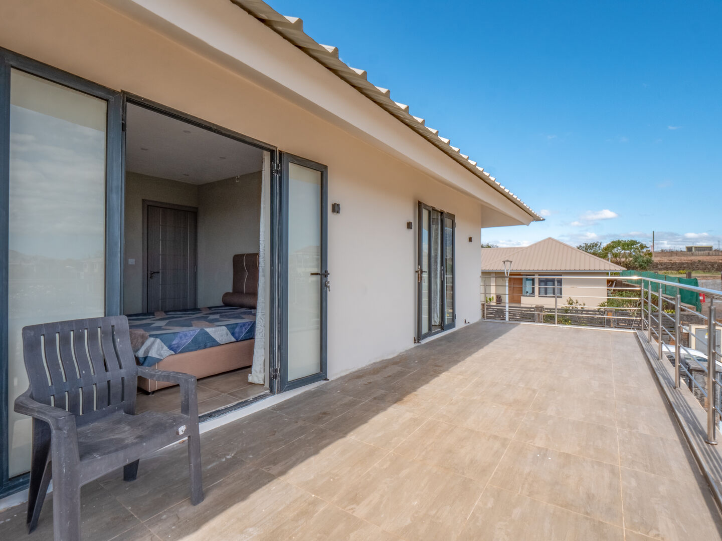 Villa familiale avec piscine et vue mer à louer à Flic en Flac