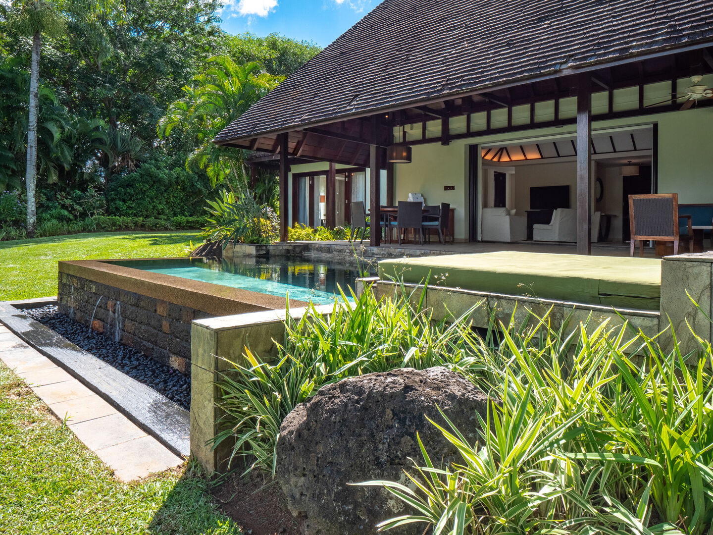 Villa Four Seasons à Anahita avec pool locatif officiel