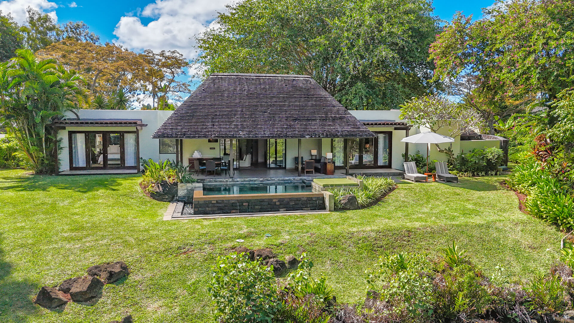 Villa Four Seasons à Anahita avec pool locatif officiel