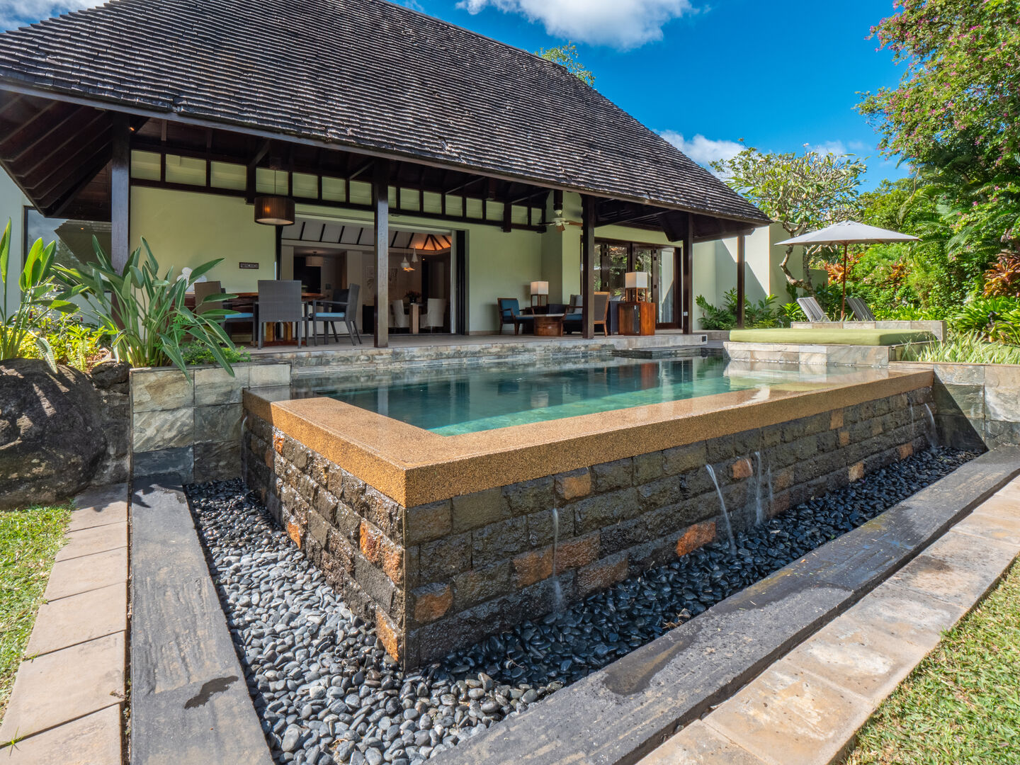 Villa Four Seasons à Anahita avec pool locatif officiel