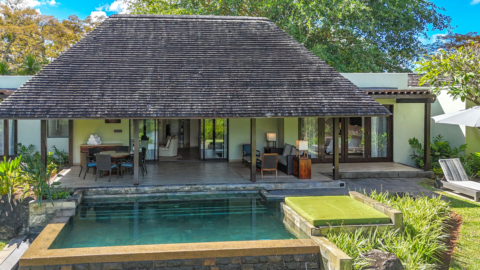 Villa Four Seasons à Anahita avec pool locatif officiel