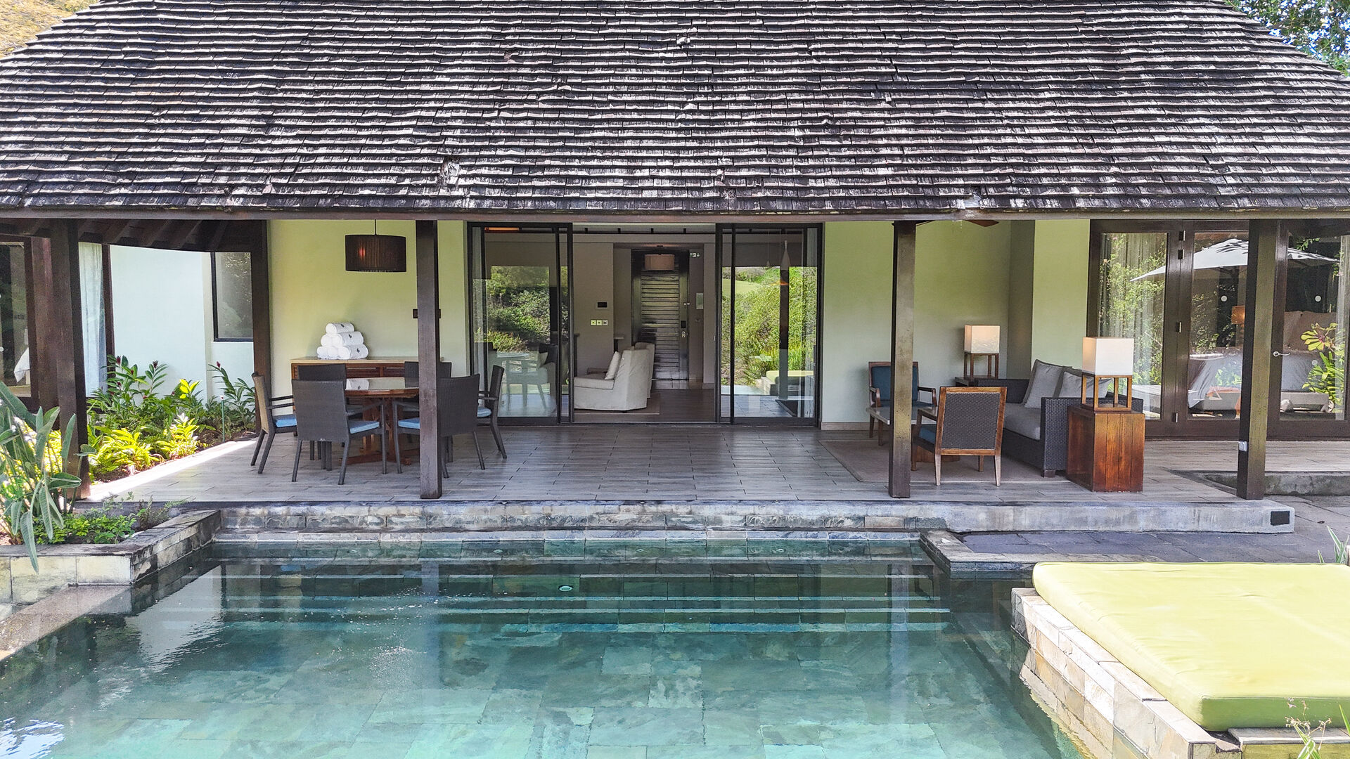 Villa Four Seasons à Anahita avec pool locatif officiel