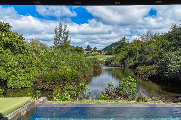 Villa Four Seasons à Anahita avec pool locatif officiel à vendre à Beau Champ
