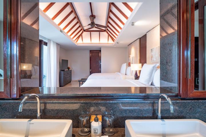 Villa Four Seasons à Anahita avec pool locatif officiel à vendre à Beau Champ