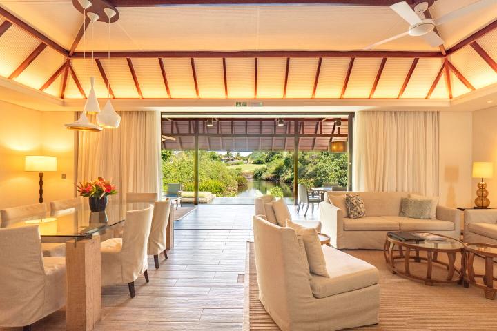 Villa Four Seasons à Anahita avec pool locatif officiel à vendre à Beau Champ