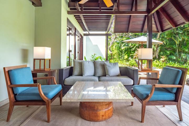 Villa Four Seasons à Anahita avec pool locatif officiel à vendre à Beau Champ