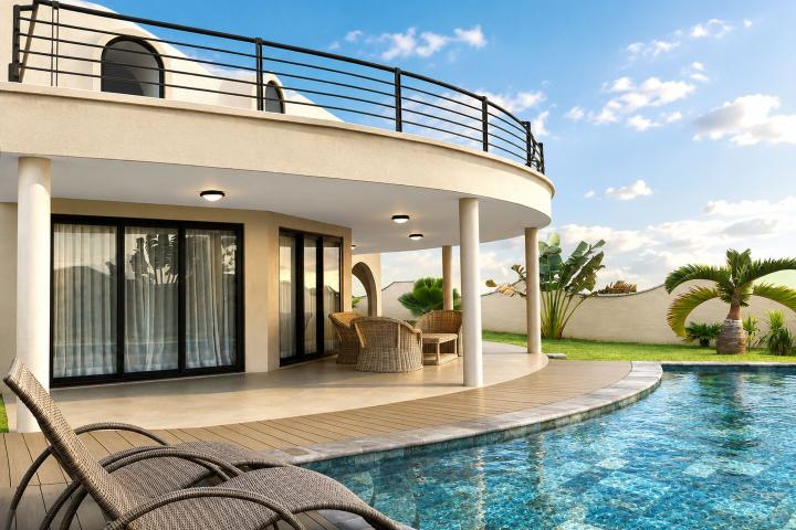 Villa contemporaine atypique 3 chambres à louer à Albion