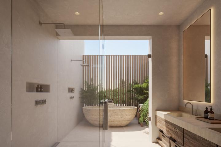 Villa 3 chambres avec piscine dans un domaine à Bel Ombre à vendre
