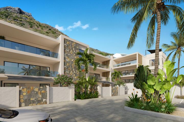 3-bedroom en suite apartment with sea view for sale in Tamarin