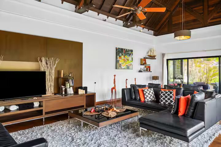 Villa de prestige 4 chambres avec vue mer à vendre à Bel Ombre