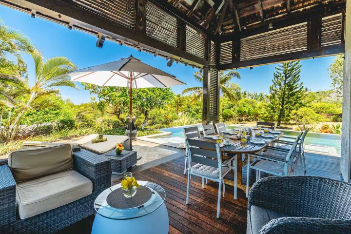 Villa de prestige 4 chambres avec vue mer à vendre à Bel Ombre