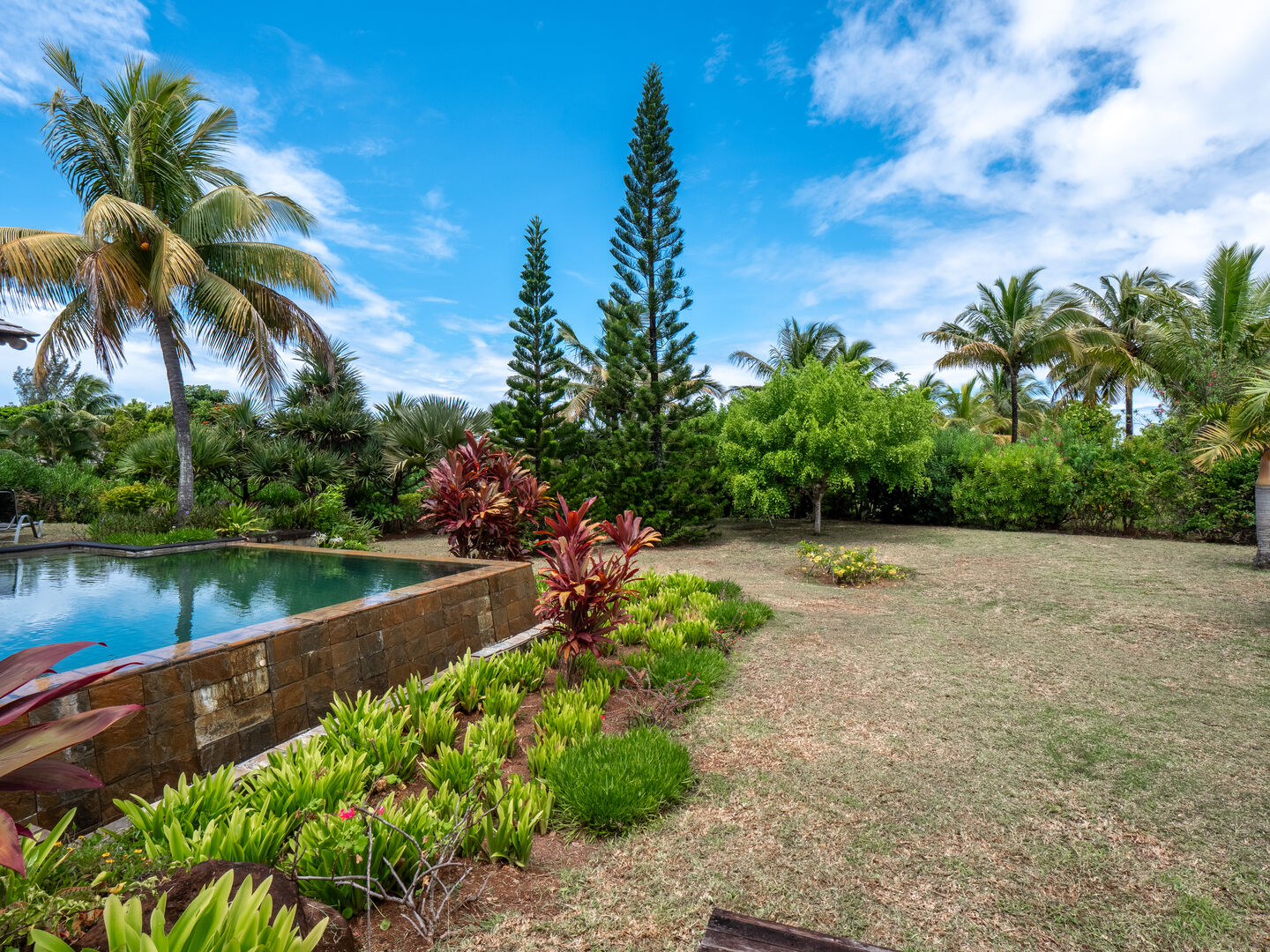Villa de prestige 3 chambres sur vaste terrain à Bel Ombre