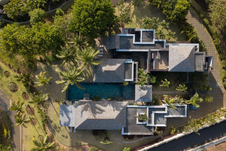 Villa IRS 6 chambres avec vue mer à vendre à Bel Ombre – terrain de 3 300 m²