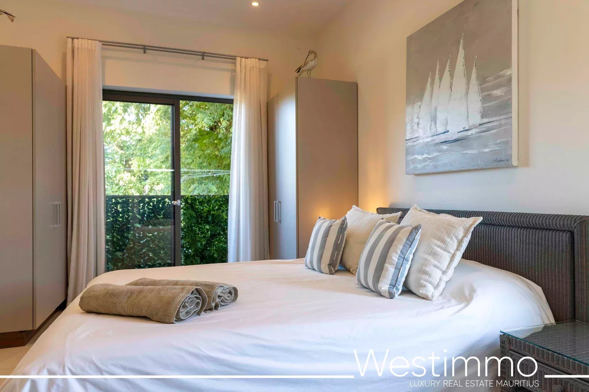 Appartement meublé 3 chambres avec terrasse à louer à l’Île Maurice à Ilot Fortier