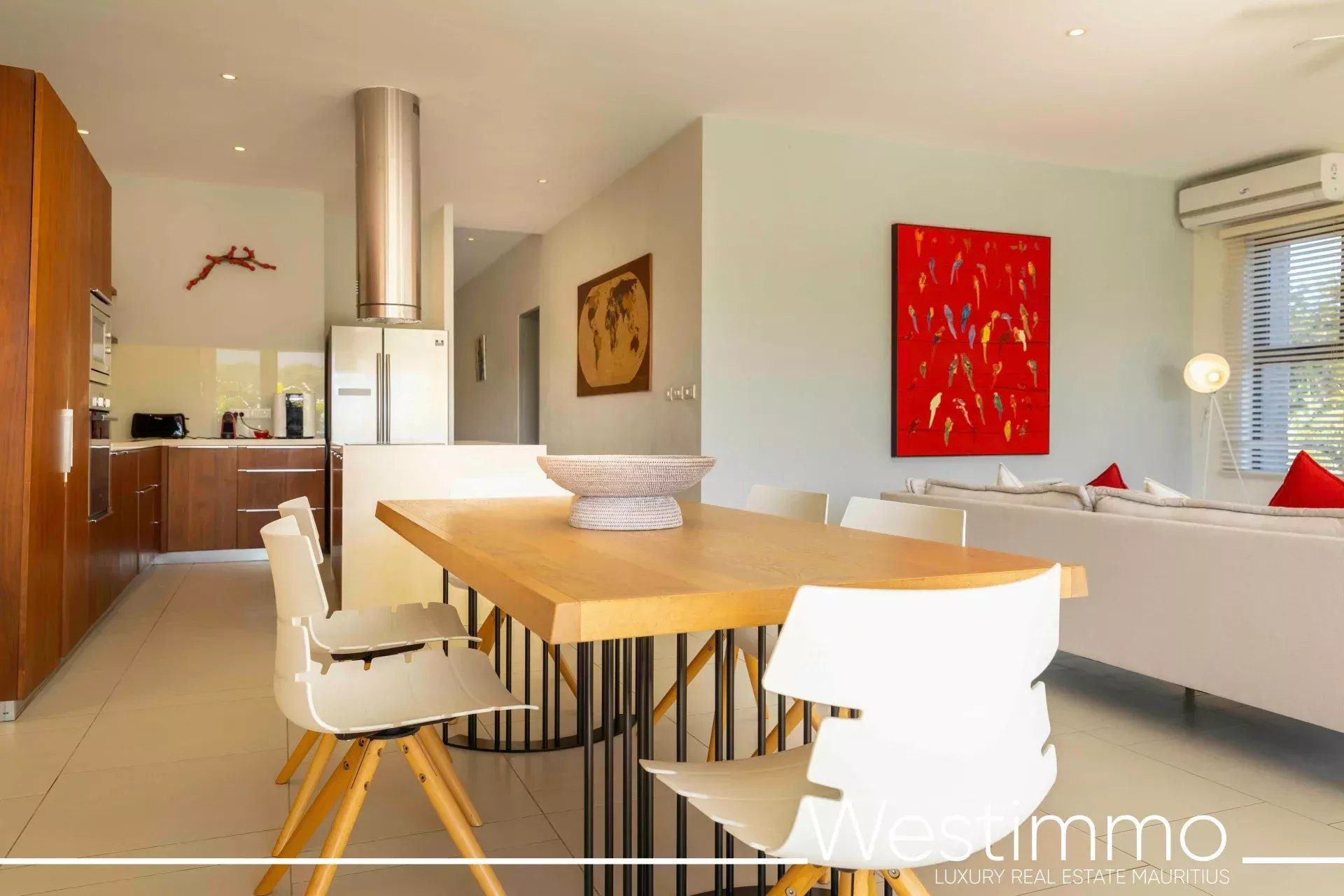 Appartement meublé 3 chambres avec terrasse à louer à l’Île Maurice à Ilot Fortier