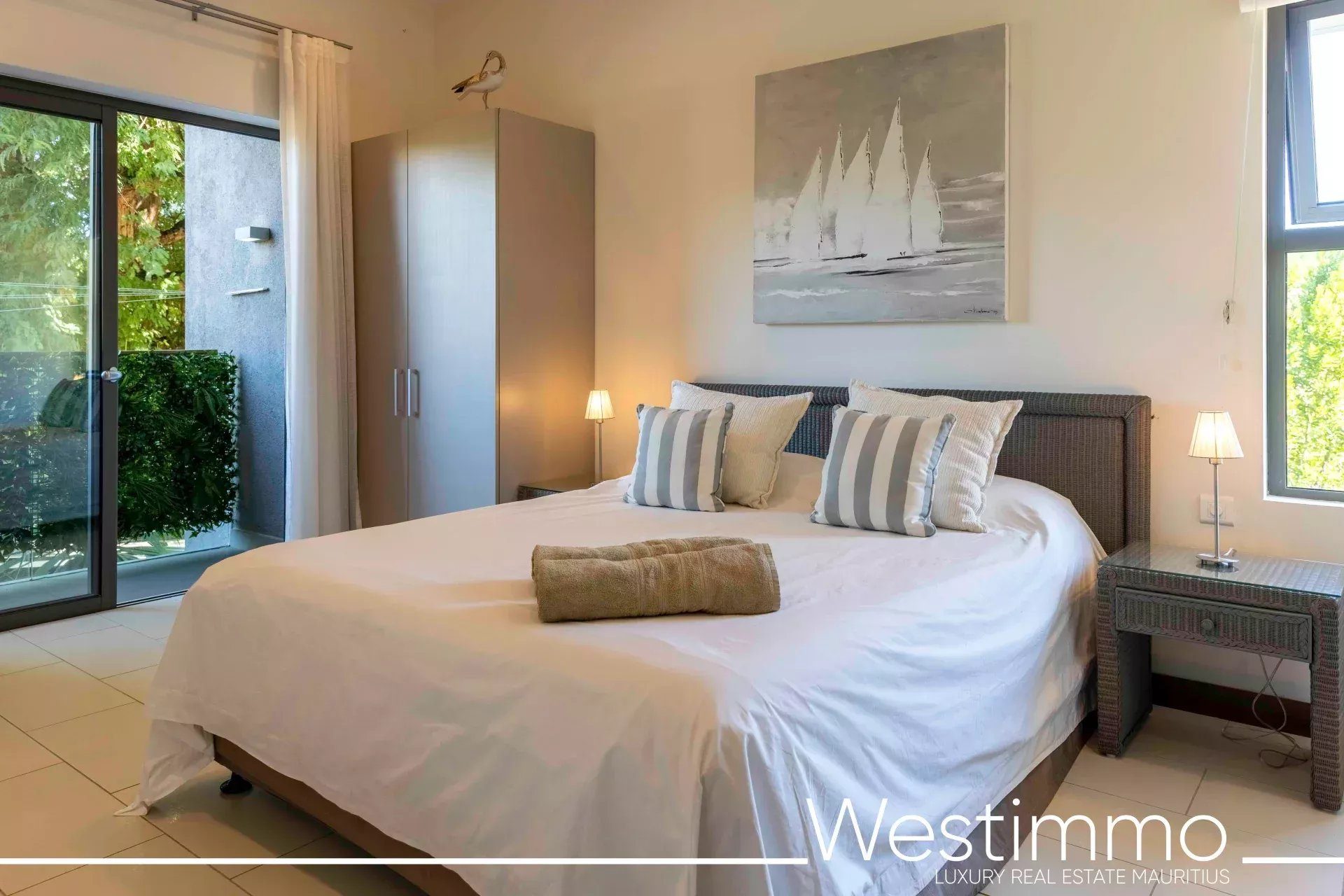 Appartement meublé 3 chambres avec terrasse à louer à l’Île Maurice à Ilot Fortier