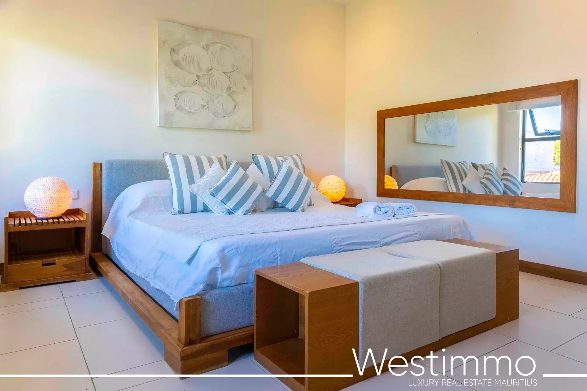 Appartement meublé 3 chambres avec terrasse à louer à l’Île Maurice à Ilot Fortier
