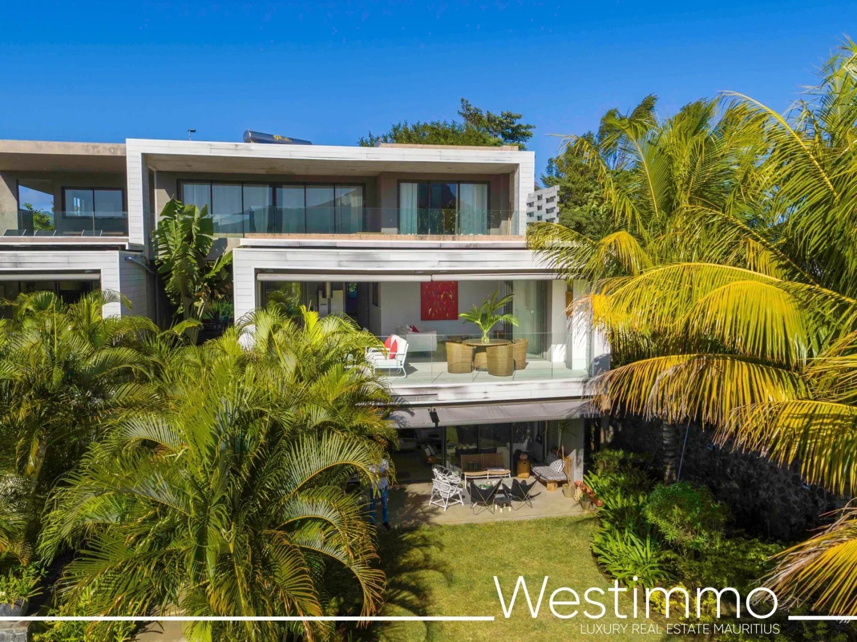 Appartement meublé 3 chambres avec terrasse à louer à l’Île Maurice à Ilot Fortier
