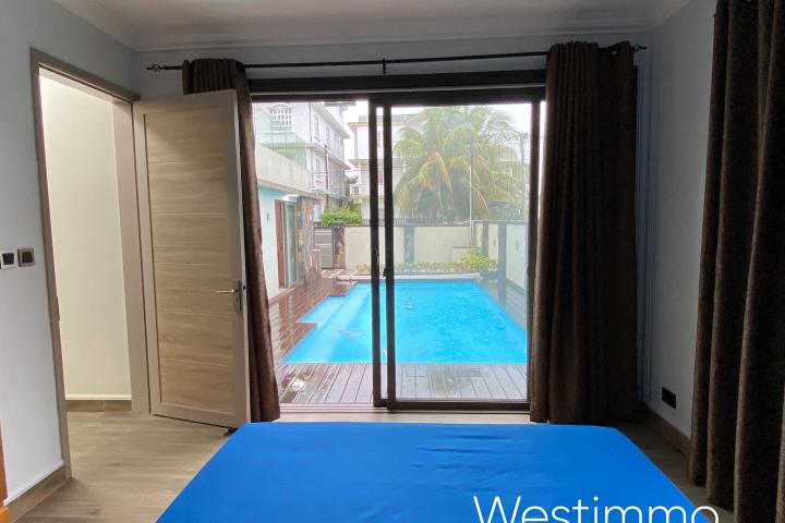 Villa de 3 chambres avec piscine à louer à long terme à Trou aux Biches