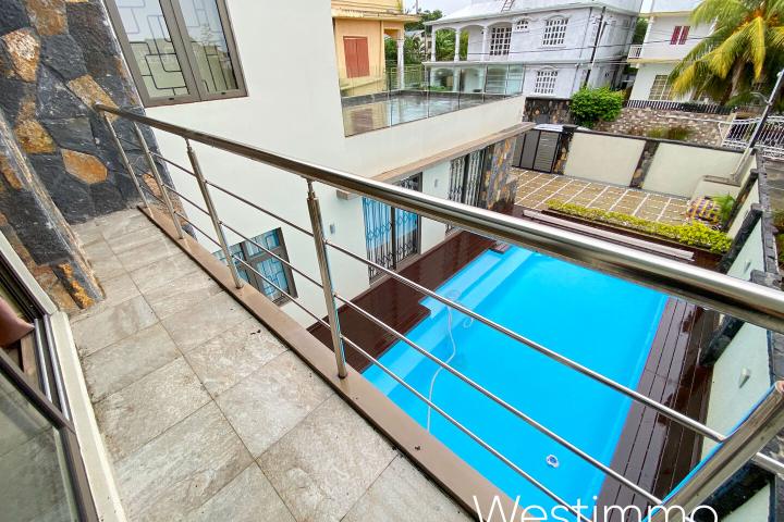 Villa de 3 chambres avec piscine à louer à long terme à Trou aux Biches