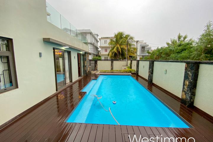 Villa de 3 chambres avec piscine à louer à long terme à Trou aux Biches