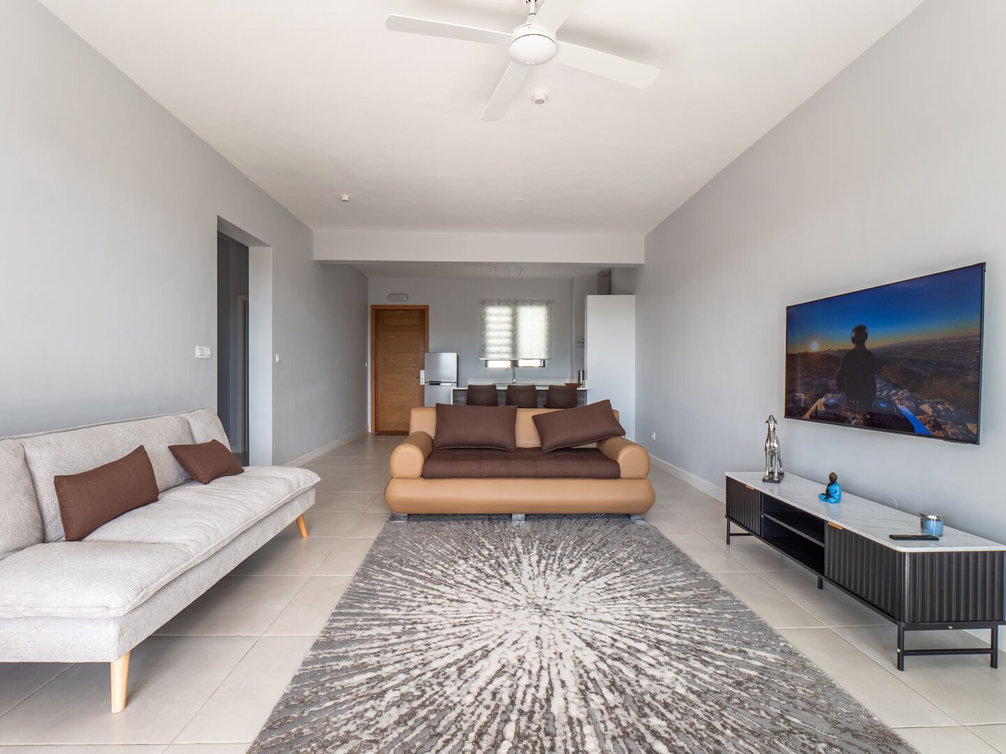 Appartement 2 chambres avec vue dégagée à louer à Cascavelle, Flic en Flac